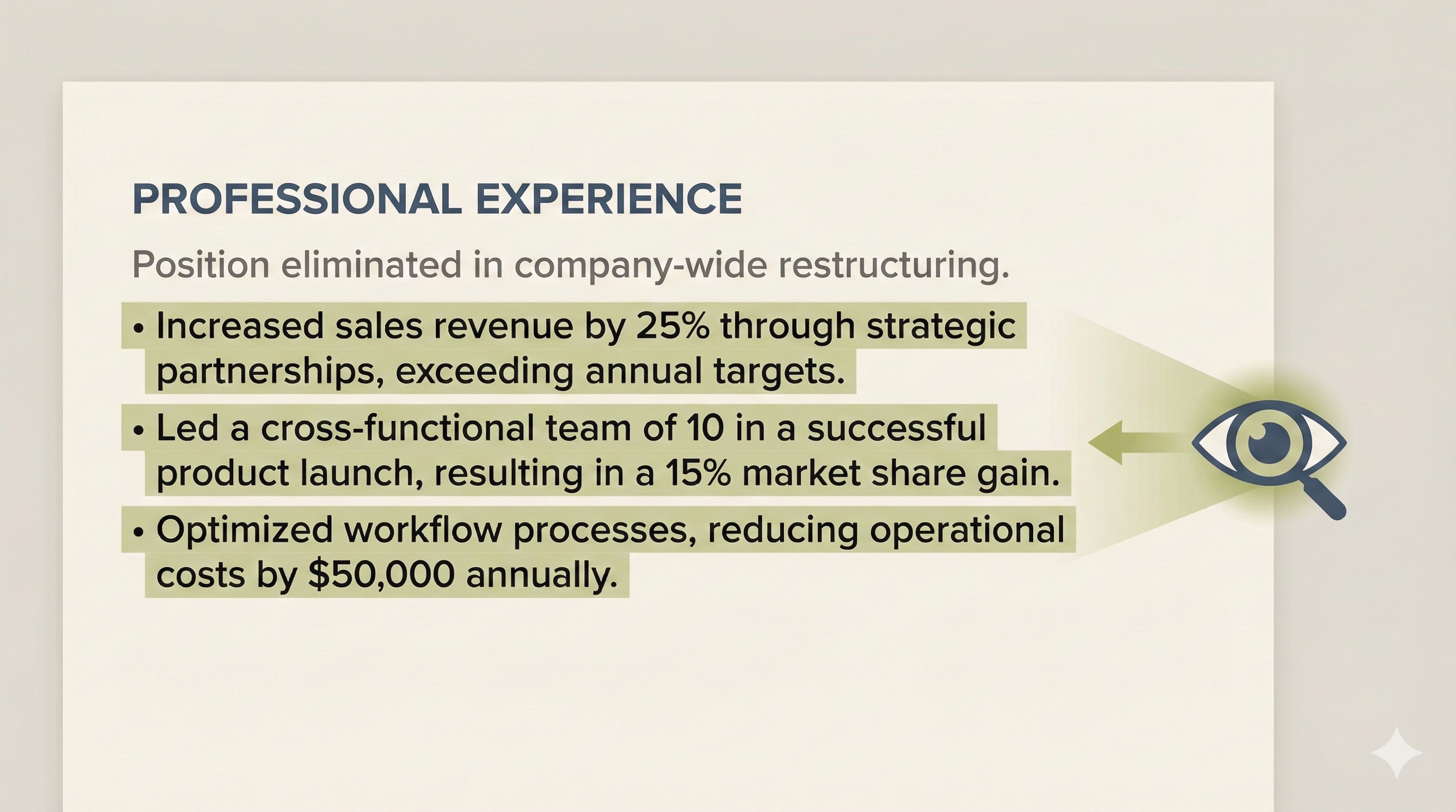 Professional rebuilding their resume on a laptop after a layoff, with upward arrows symbolizing career recovery